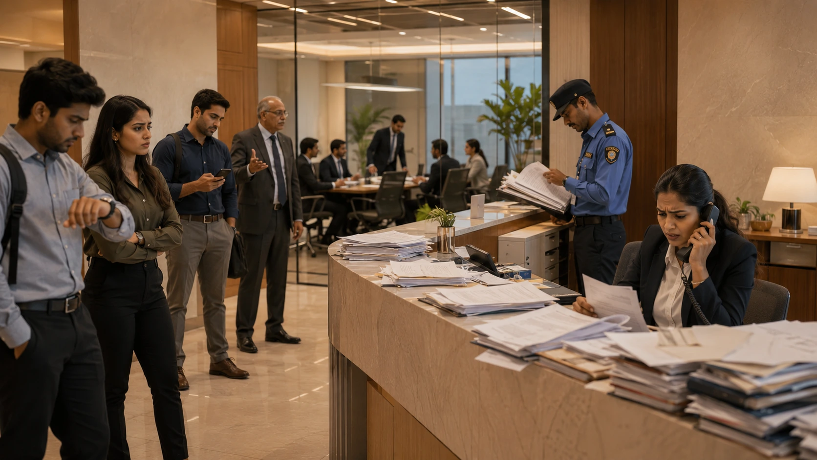 Manual Visitor Management