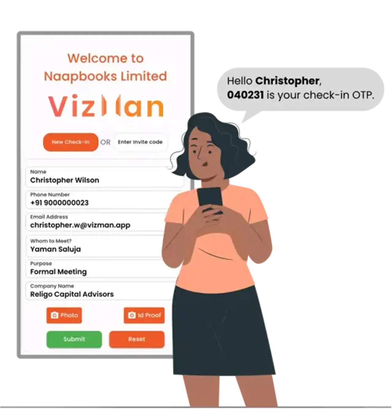 Visitor Management System On Visitor Management System 1