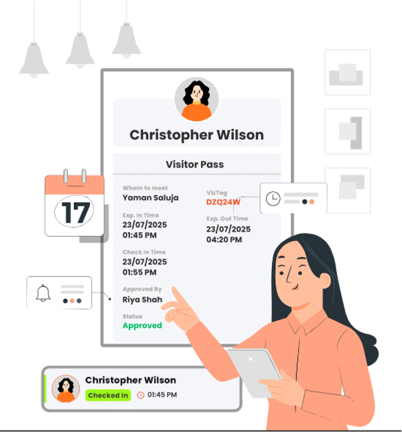 Vizman Visitor Management System 5