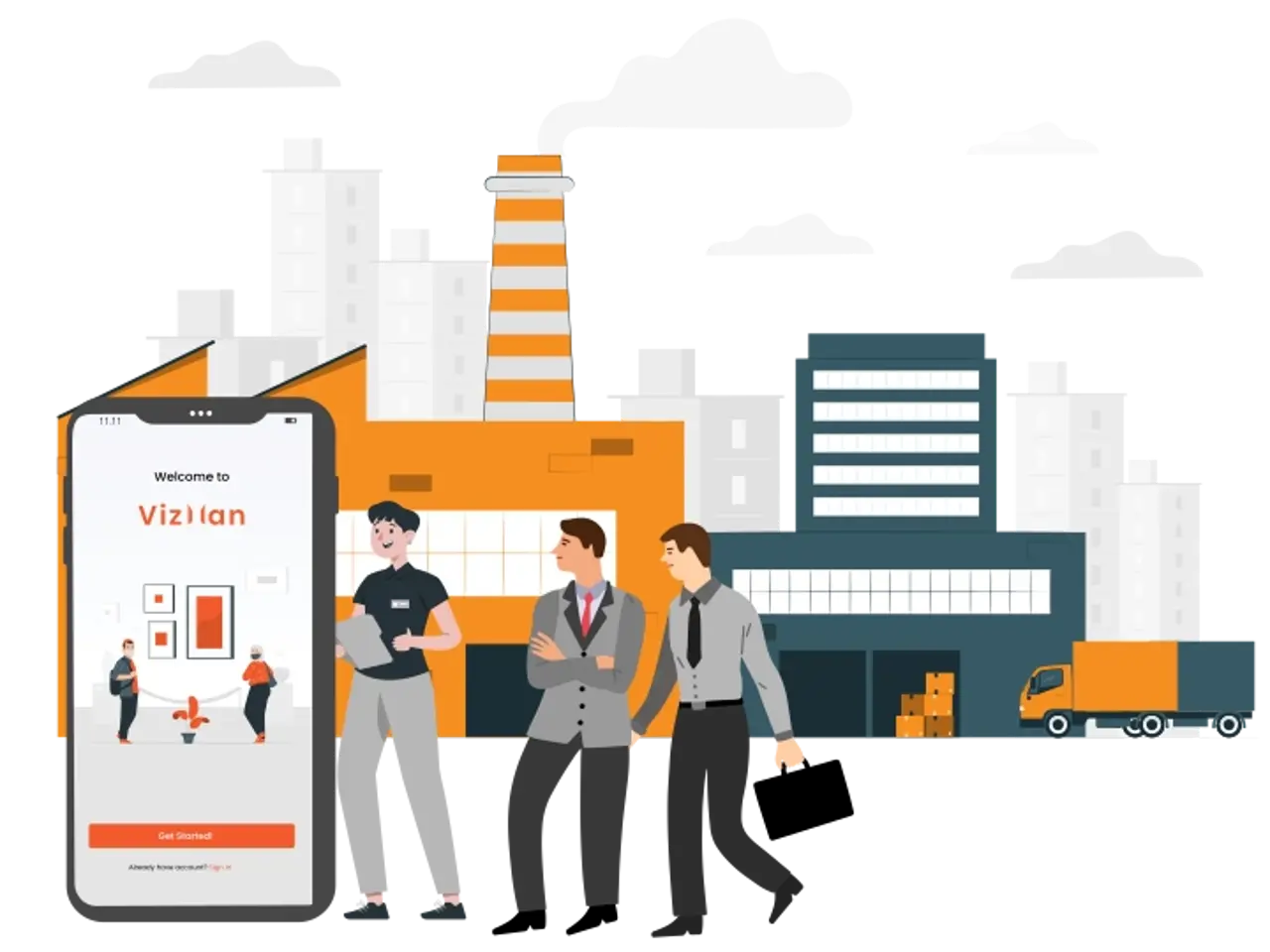 Visitor Management Factory Visitor Management Software for Factories | Vizman